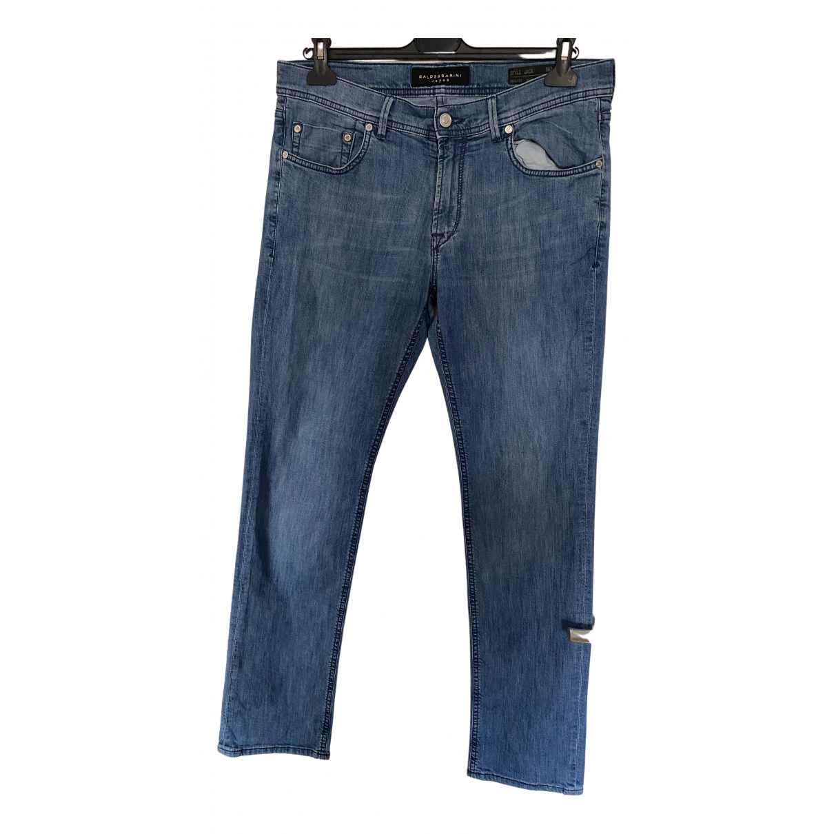Straight jeans Baldessarini Blue size 